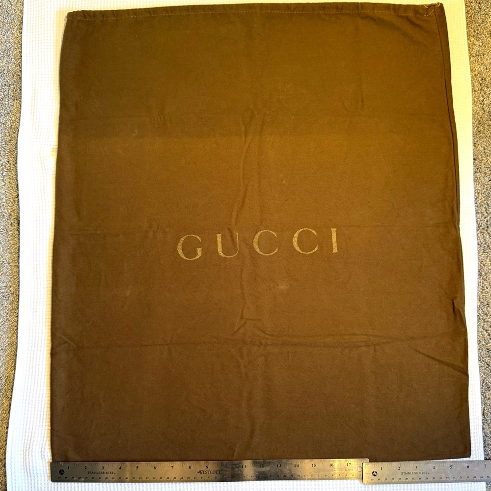 Gucci Brown Dust Bag - XL - Picture 2 of 5